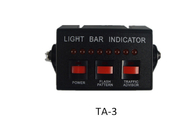 Power / Flash Pattern LED Light Bar rocker Switch box for Traffic Advisor Lights